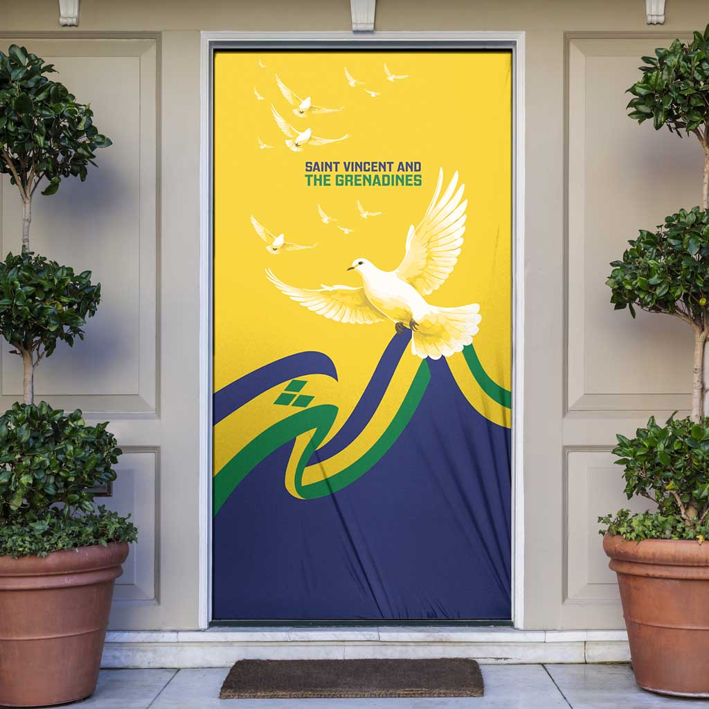 Saint Vincent and the Grenadines Door Cover Gratitude to the Land Pride Since 1979 - Wonder Print Shop