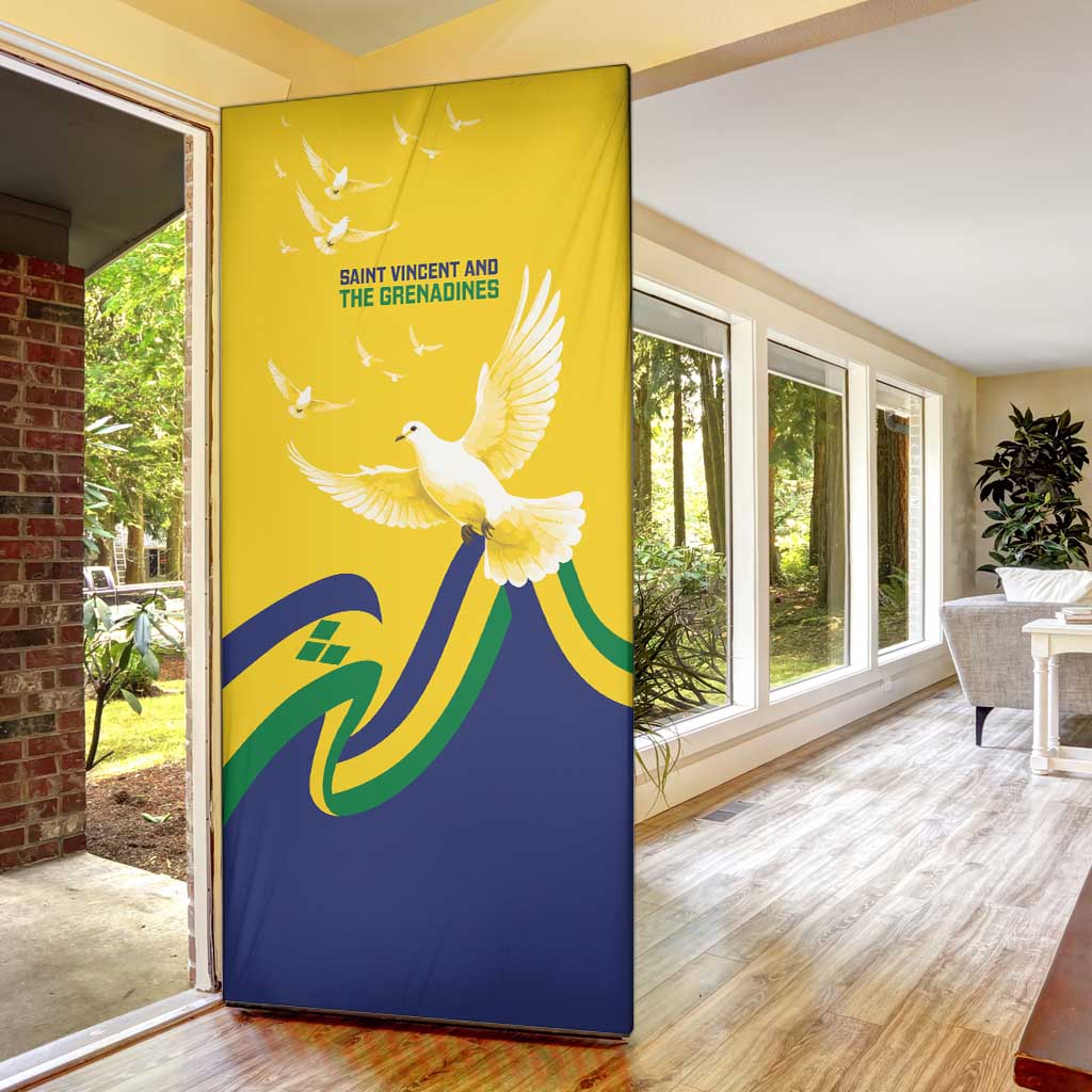 Saint Vincent and the Grenadines Door Cover Gratitude to the Land Pride Since 1979 - Wonder Print Shop