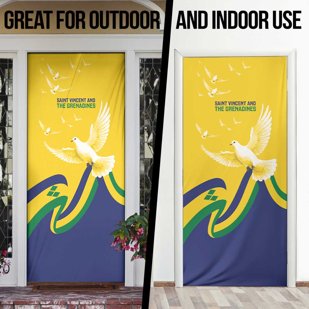 Saint Vincent and the Grenadines Door Cover Gratitude to the Land Pride Since 1979 - Wonder Print Shop