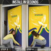 Saint Vincent and the Grenadines Door Cover Gratitude to the Land Pride Since 1979 - Wonder Print Shop