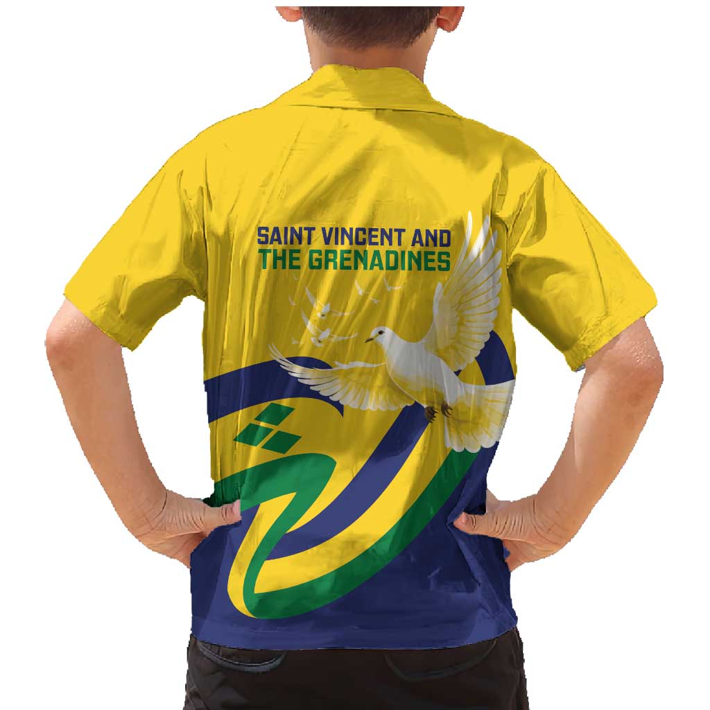 Saint Vincent and the Grenadines Family Matching Mermaid Dress and Hawaiian Shirt Gratitude to the Land Pride Since 1979 - Wonder Print Shop