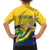 Saint Vincent and the Grenadines Family Matching Off The Shoulder Long Sleeve Dress and Hawaiian Shirt Gratitude to the Land Pride Since 1979 - Wonder Print Shop