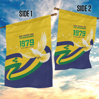 Saint Vincent and the Grenadines Garden Flag Gratitude to the Land Pride Since 1979 - Wonder Print Shop