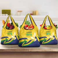 Saint Vincent and the Grenadines Grocery Bag Gratitude to the Land Pride Since 1979 - Wonder Print Shop