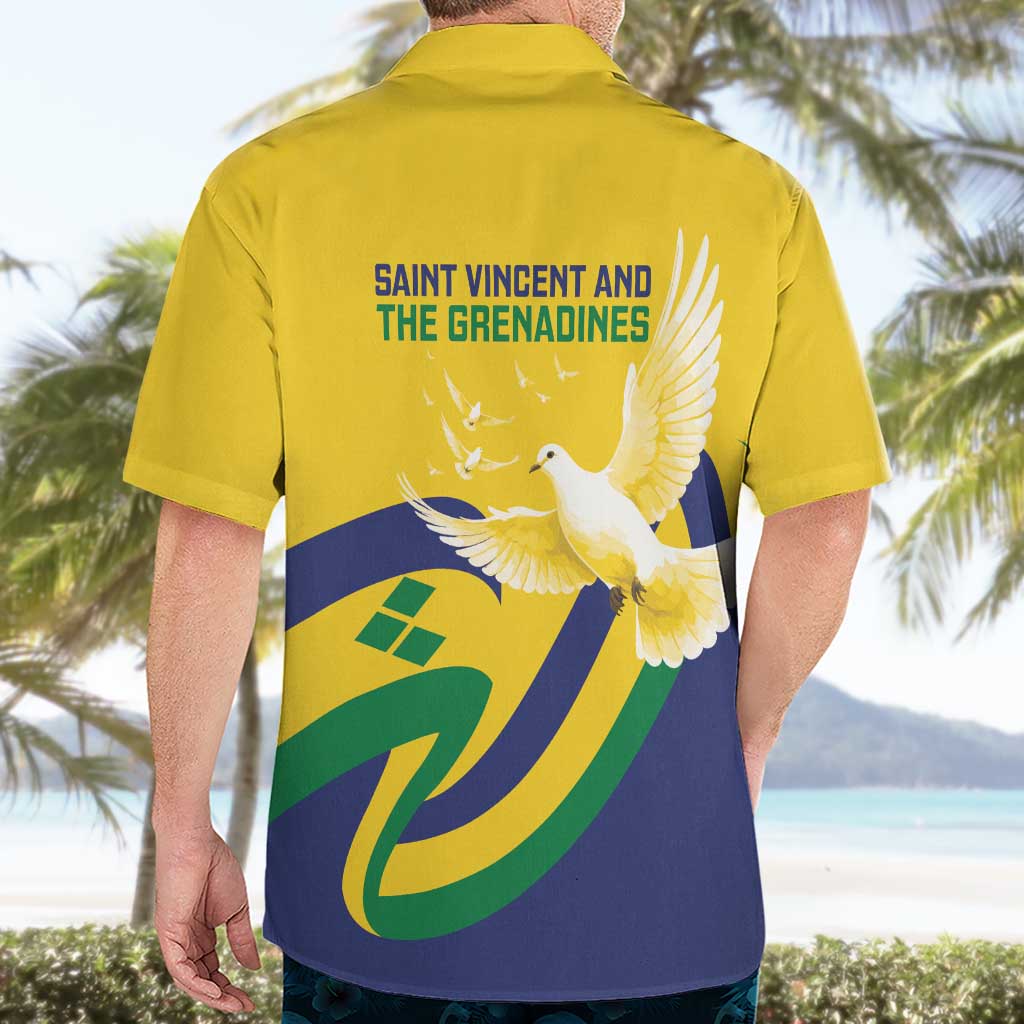 Saint Vincent and the Grenadines Hawaiian Shirt Gratitude to the Land Pride Since 1979 - Wonder Print Shop