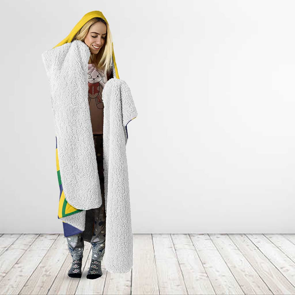 Saint Vincent and the Grenadines Hooded Blanket Gratitude to the Land Pride Since 1979 - Wonder Print Shop