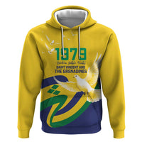 Saint Vincent and the Grenadines Hoodie Gratitude to the Land Pride Since 1979 - Wonder Print Shop