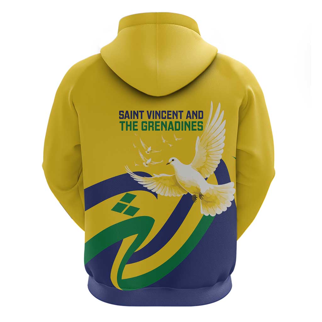 Saint Vincent and the Grenadines Hoodie Gratitude to the Land Pride Since 1979 - Wonder Print Shop