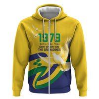 Saint Vincent and the Grenadines Hoodie Gratitude to the Land Pride Since 1979 - Wonder Print Shop