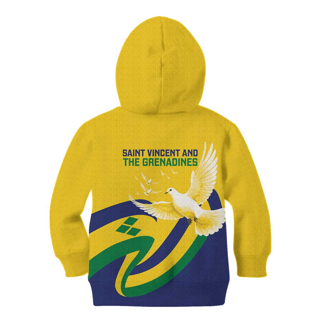 Saint Vincent and the Grenadines Kid Hoodie Gratitude to the Land Pride Since 1979 - Wonder Print Shop