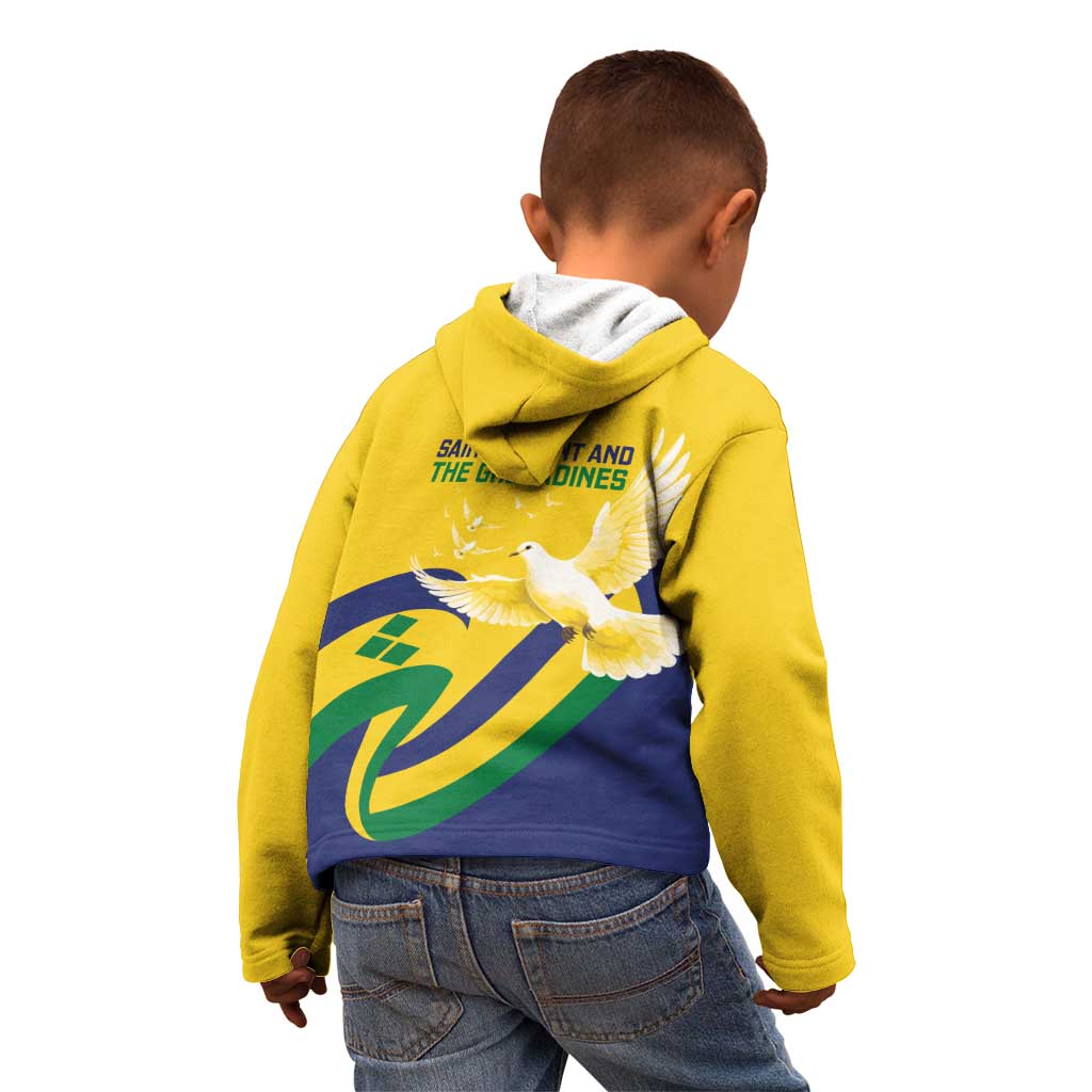 Saint Vincent and the Grenadines Kid Hoodie Gratitude to the Land Pride Since 1979 - Wonder Print Shop