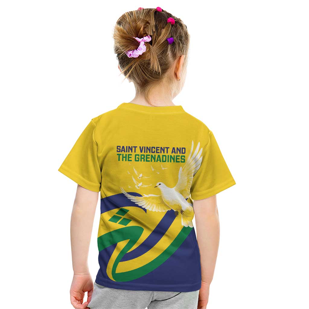 Saint Vincent and the Grenadines Kid T Shirt Gratitude to the Land Pride Since 1979 - Wonder Print Shop