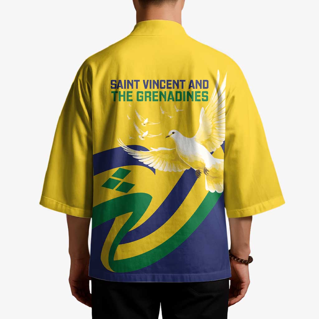 Saint Vincent and the Grenadines Kimono Gratitude to the Land Pride Since 1979 - Wonder Print Shop