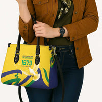 Saint Vincent and the Grenadines Leather Bag Gratitude to the Land Pride Since 1979 - Wonder Print Shop