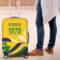 Saint Vincent and the Grenadines Luggage Cover Gratitude to the Land Pride Since 1979 - Wonder Print Shop