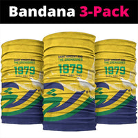 Saint Vincent and the Grenadines Neck Gaiter Gratitude to the Land Pride Since 1979 - Wonder Print Shop
