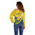 Saint Vincent and the Grenadines Off Shoulder Sweater Gratitude to the Land Pride Since 1979 - Wonder Print Shop