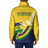 Saint Vincent and the Grenadines Padded Jacket Gratitude to the Land Pride Since 1979 - Wonder Print Shop