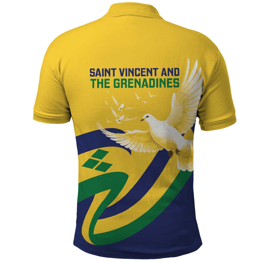 Saint Vincent and the Grenadines Polo Shirt Gratitude to the Land Pride Since 1979 - Wonder Print Shop