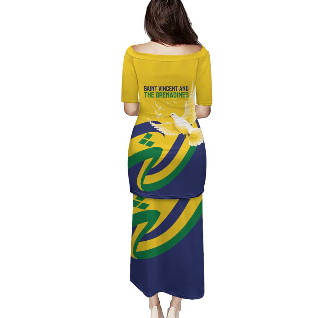 Saint Vincent and the Grenadines Puletasi Gratitude to the Land Pride Since 1979 - Wonder Print Shop