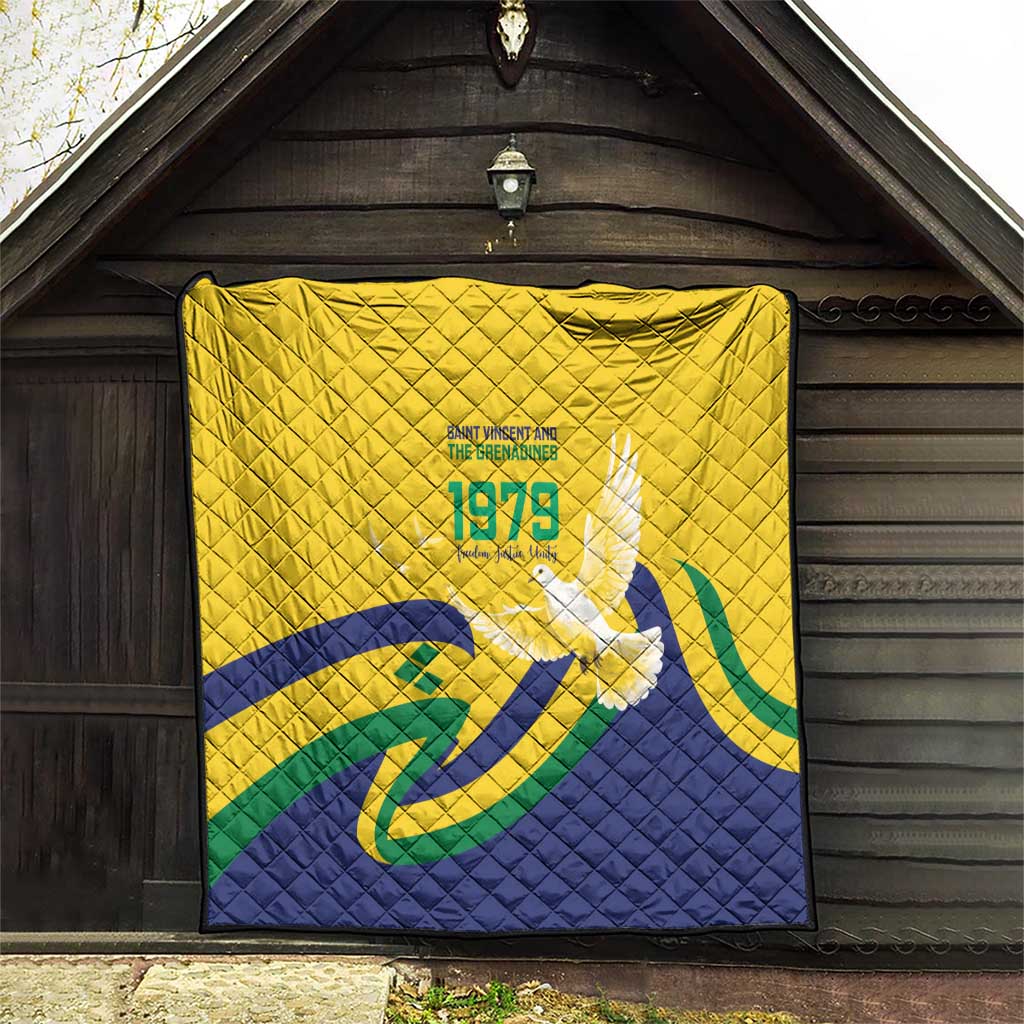 Saint Vincent and the Grenadines Quilt Gratitude to the Land Pride Since 1979 - Wonder Print Shop
