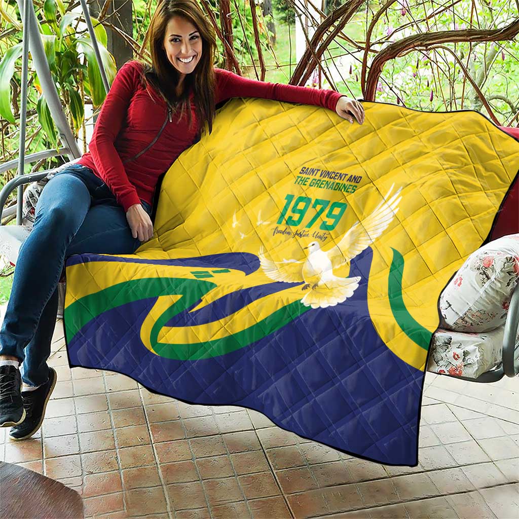 Saint Vincent and the Grenadines Quilt Gratitude to the Land Pride Since 1979 - Wonder Print Shop