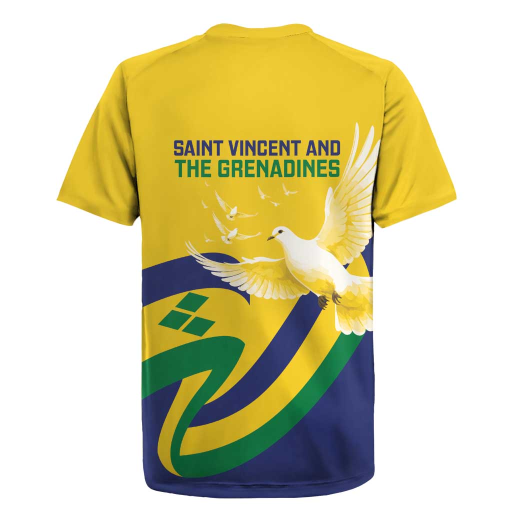 Saint Vincent and the Grenadines Rugby Jersey Gratitude to the Land Pride Since 1979 - Wonder Print Shop