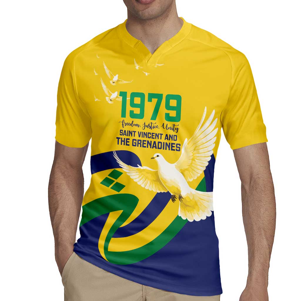 Saint Vincent and the Grenadines Rugby Jersey Gratitude to the Land Pride Since 1979 - Wonder Print Shop