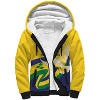 Saint Vincent and the Grenadines Sherpa Hoodie Gratitude to the Land Pride Since 1979 - Wonder Print Shop
