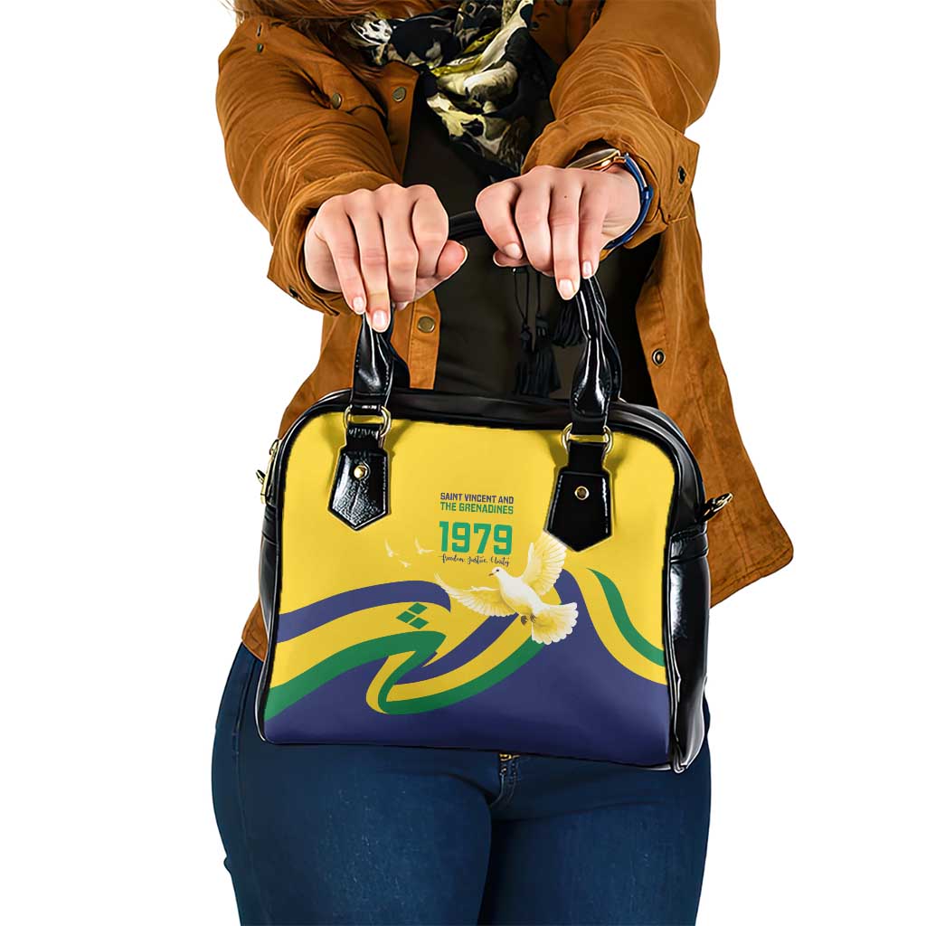 Saint Vincent and the Grenadines Shoulder Handbag Gratitude to the Land Pride Since 1979 - Wonder Print Shop