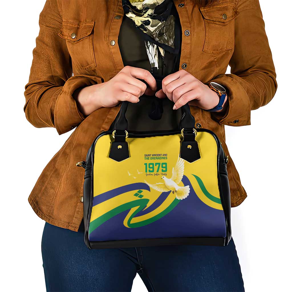 Saint Vincent and the Grenadines Shoulder Handbag Gratitude to the Land Pride Since 1979 - Wonder Print Shop