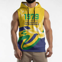 Saint Vincent and the Grenadines Sleeveless Hoodie Gratitude to the Land Pride Since 1979 - Wonder Print Shop