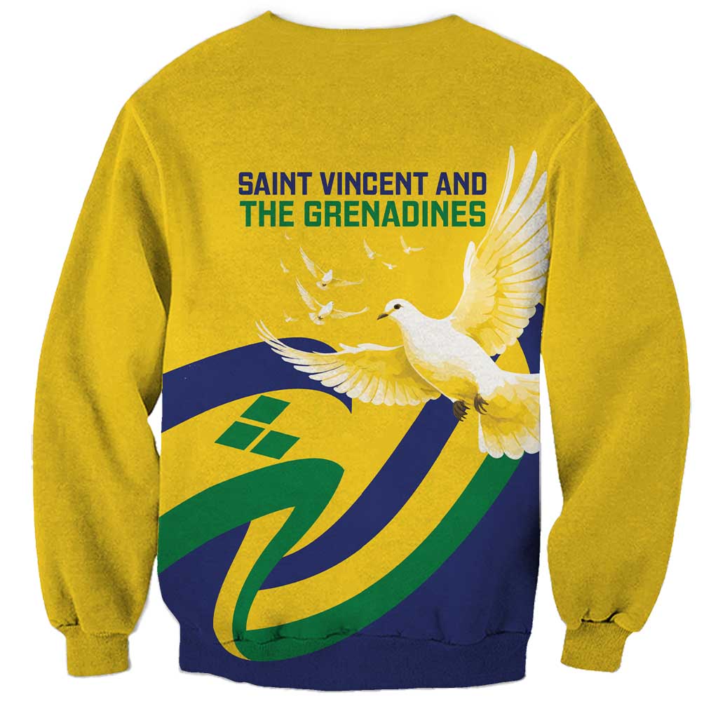 Saint Vincent and the Grenadines Sweatshirt Gratitude to the Land Pride Since 1979 - Wonder Print Shop