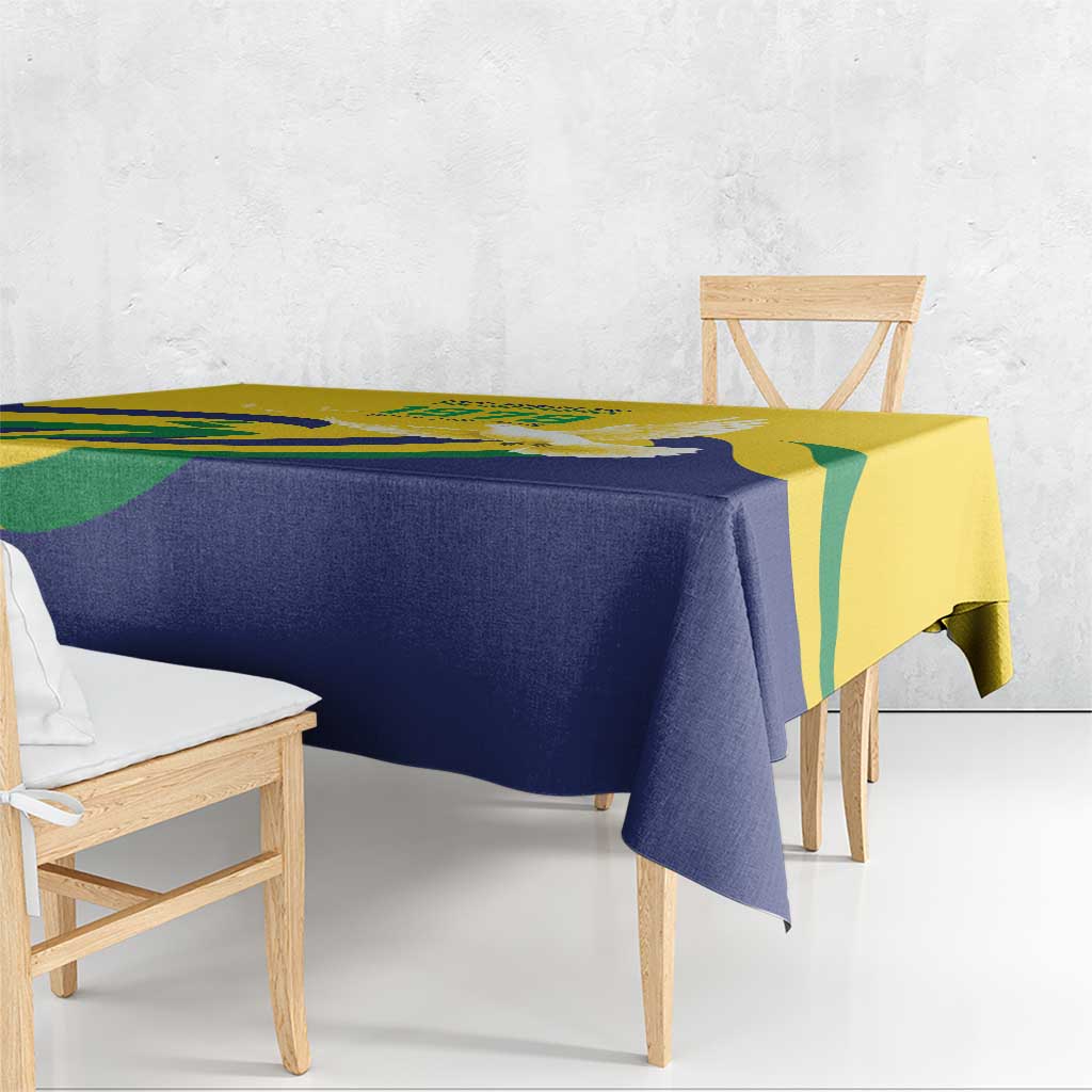 Saint Vincent and the Grenadines Tablecloth Gratitude to the Land Pride Since 1979 - Wonder Print Shop