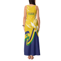 Saint Vincent and the Grenadines Tank Maxi Dress Gratitude to the Land Pride Since 1979 - Wonder Print Shop