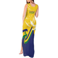 Saint Vincent and the Grenadines Tank Maxi Dress Gratitude to the Land Pride Since 1979 - Wonder Print Shop