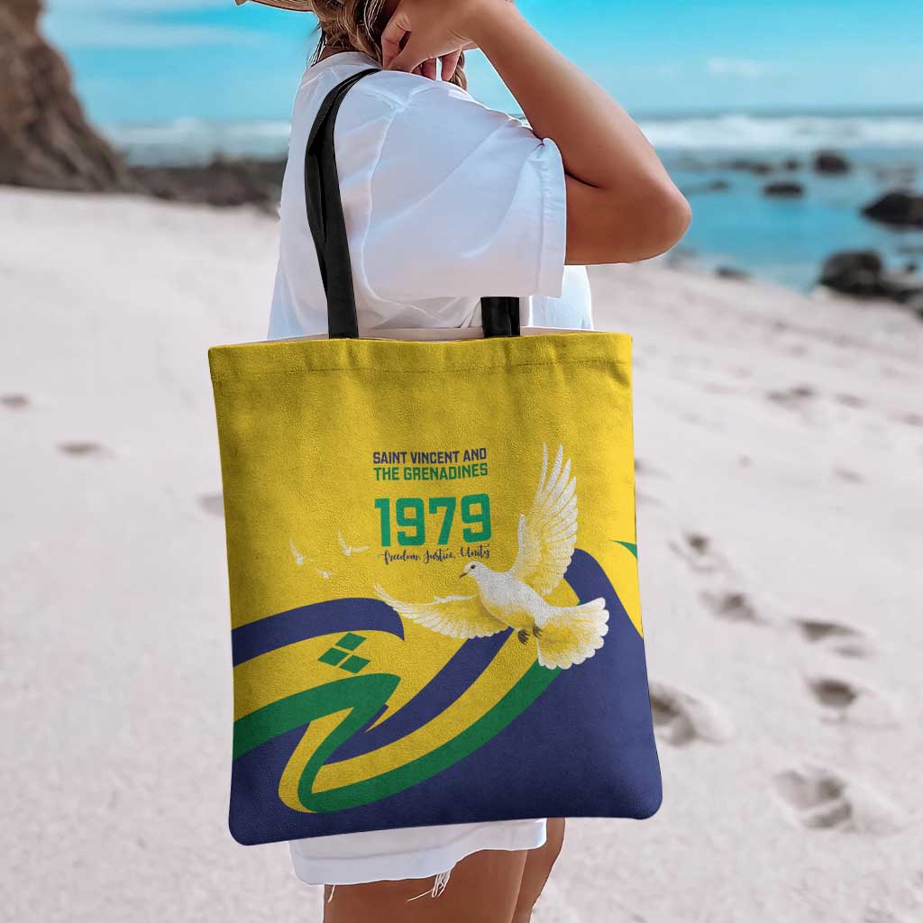 Saint Vincent and the Grenadines Tote Bag Gratitude to the Land Pride Since 1979 - Wonder Print Shop