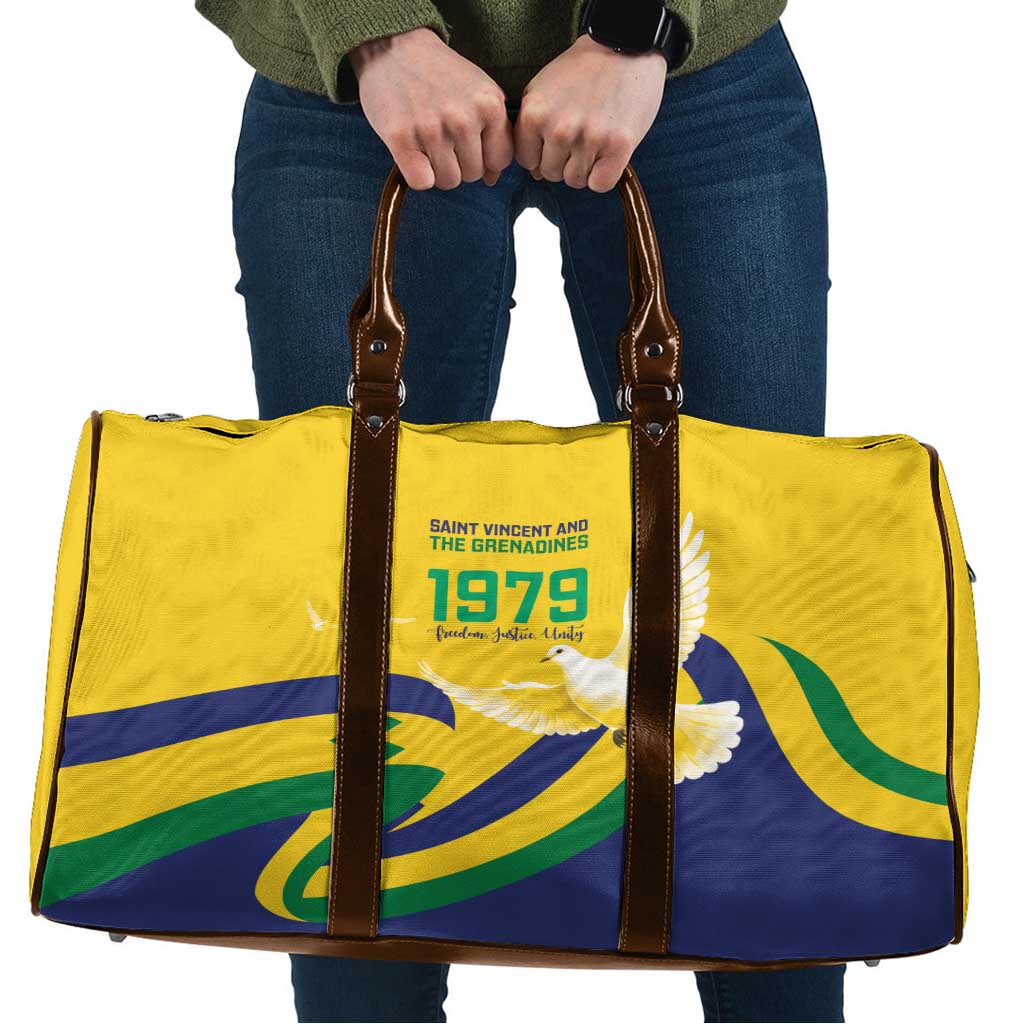 Saint Vincent and the Grenadines Travel Bag Gratitude to the Land Pride Since 1979 - Wonder Print Shop