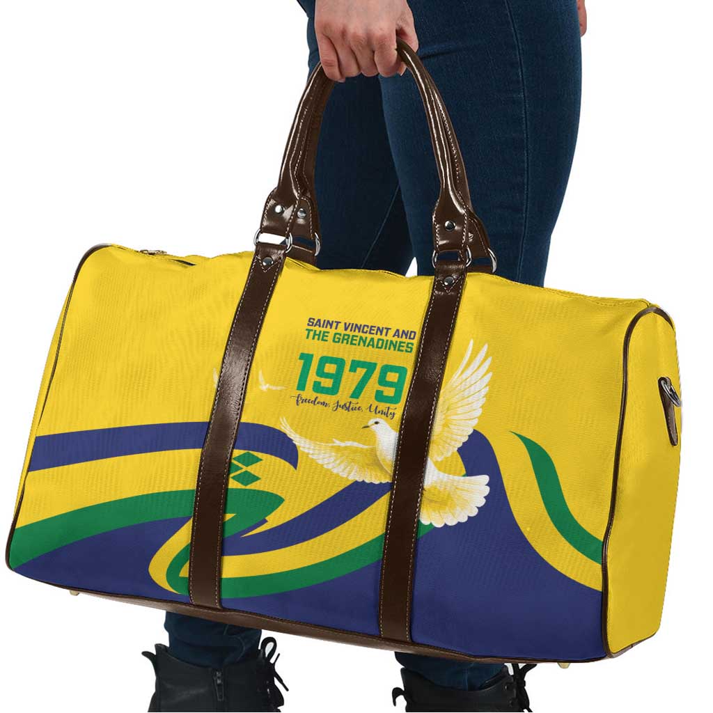 Saint Vincent and the Grenadines Travel Bag Gratitude to the Land Pride Since 1979 - Wonder Print Shop