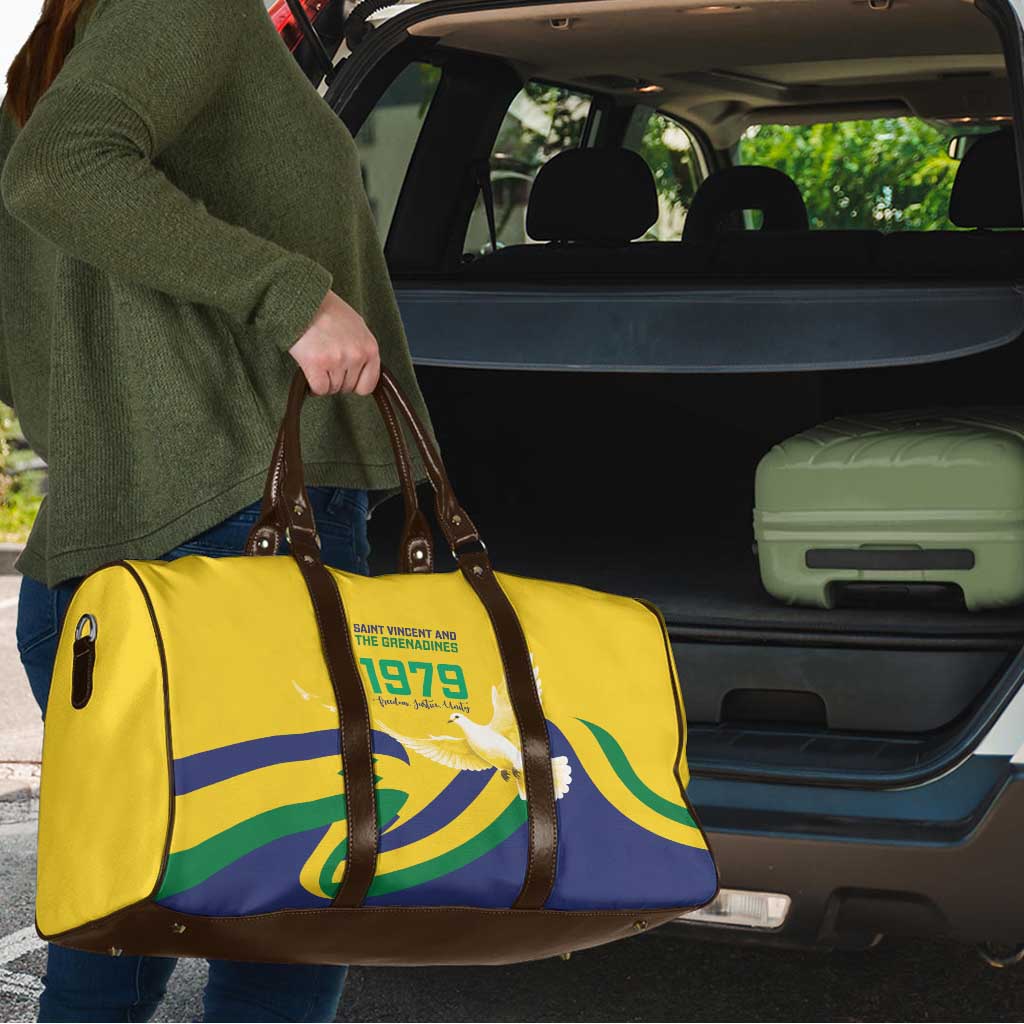 Saint Vincent and the Grenadines Travel Bag Gratitude to the Land Pride Since 1979 - Wonder Print Shop