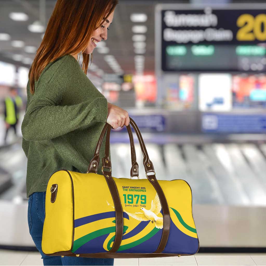 Saint Vincent and the Grenadines Travel Bag Gratitude to the Land Pride Since 1979 - Wonder Print Shop
