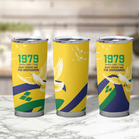 Saint Vincent and the Grenadines Tumbler Cup Gratitude to the Land Pride Since 1979 - Wonder Print Shop