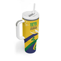 Saint Vincent and the Grenadines Tumbler With Handle Gratitude to the Land Pride Since 1979 - Wonder Print Shop