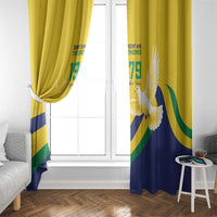 Saint Vincent and the Grenadines Window Curtain Gratitude to the Land Pride Since 1979 - Wonder Print Shop