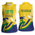 Saint Vincent and the Grenadines Women Sleeveless Polo Shirt Gratitude to the Land Pride Since 1979 - Wonder Print Shop