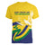Saint Vincent and the Grenadines Women V-Neck T-Shirt Gratitude to the Land Pride Since 1979 - Wonder Print Shop
