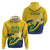 Saint Vincent and the Grenadines Zip Hoodie Gratitude to the Land Pride Since 1979 - Wonder Print Shop