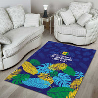 Saint Vincent Land So Beautiful Area Rug Tropical Vibes - Wonder Print Shop