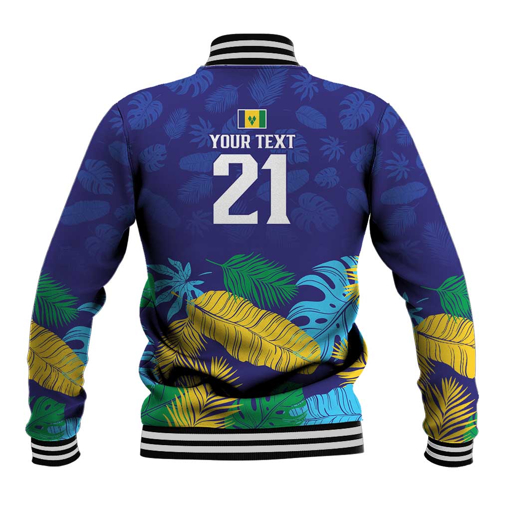 Saint Vincent Land So Beautiful Baseball Jacket Tropical Vibes - Wonder Print Shop