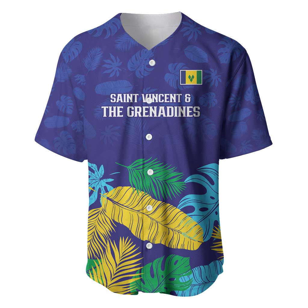Saint Vincent Land So Beautiful Baseball Jersey Tropical Vibes - Wonder Print Shop